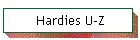Hardies U-Z